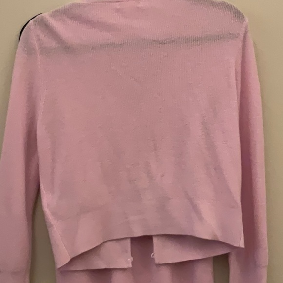 JCREW FEATHERWEIGHT CASHMERE CROPPED CARDIGAN SWEATER SET
Sz M / FROSTY LAVENDER - Picture 10 of 13